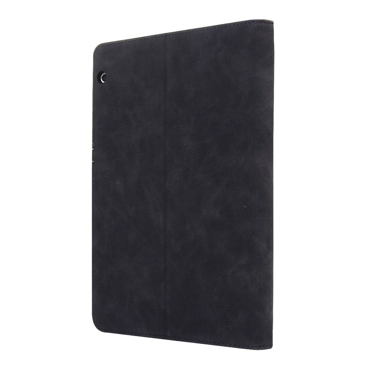 Retro Style Flip Leather Cover Stand Case with Card Slots for Huawei MediaPad T3 10 - Black-3