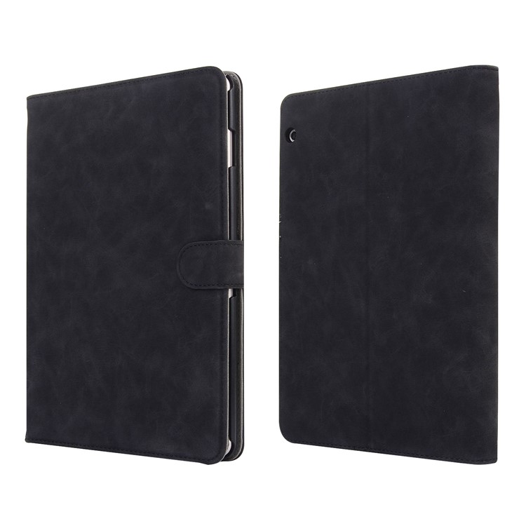 Retro Style Flip Leather Cover Stand Case with Card Slots for Huawei MediaPad T3 10 - Black-5