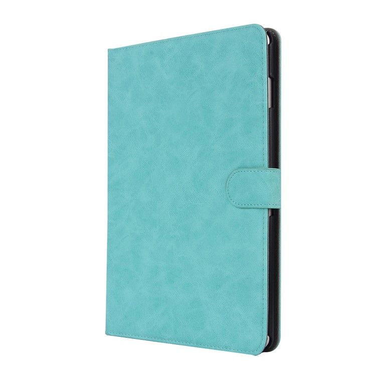Retro Style Flip Leather Cover Stand Shell with Card Slots for Huawei MediaPad T3 10 - Blue-2