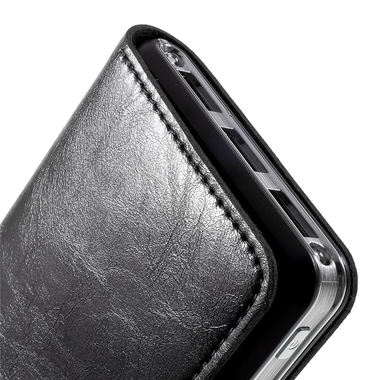 WUW Y21 10000mAh PU Leather Coated 3-Port USB Battery Power Bank with LED Flashlight - Black-11