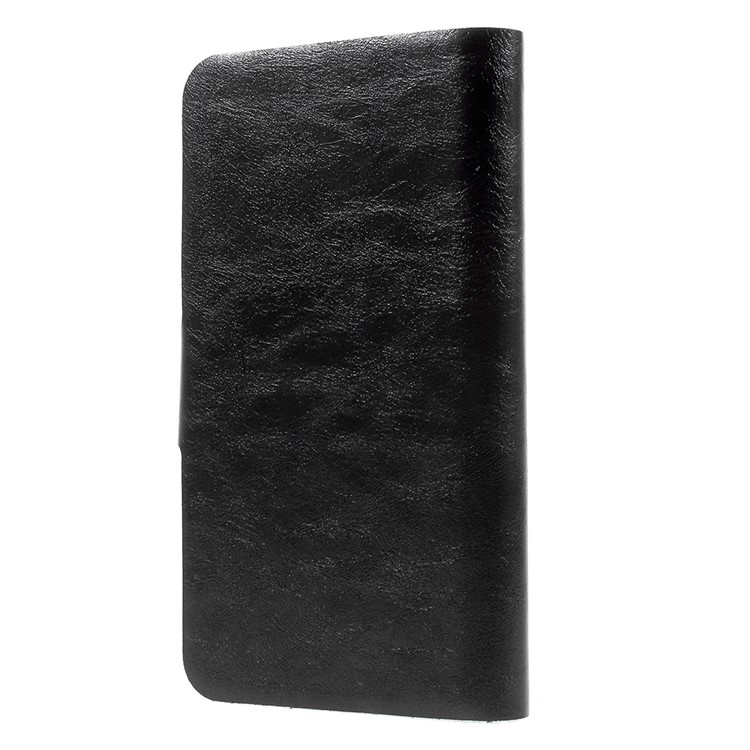 WUW Y21 10000mAh PU Leather Coated 3-Port USB Battery Power Bank with LED Flashlight - Black-5