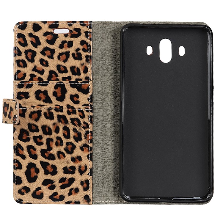 Leopard Pattern Wallet Stand Leather Phone Case for Huawei Mate 10-5