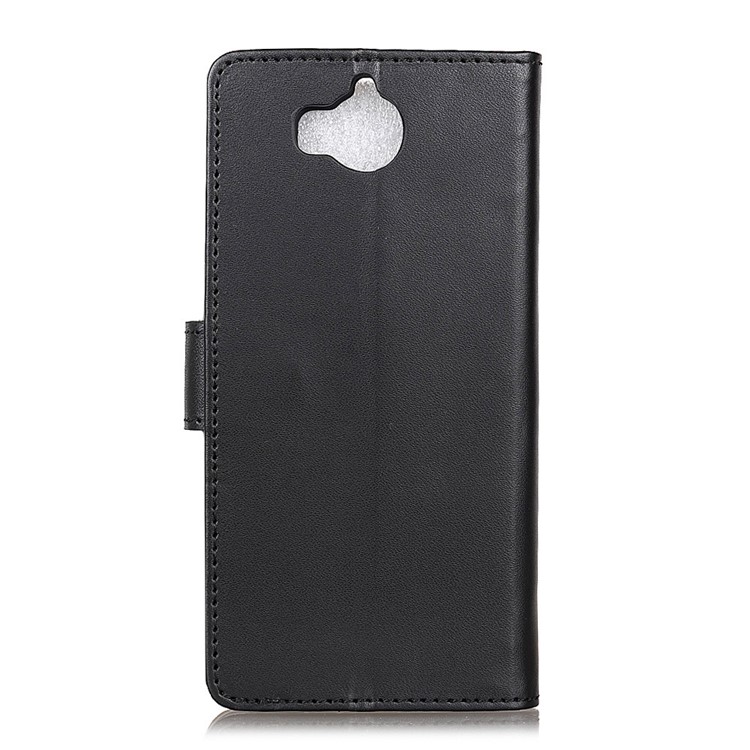 Wallet Stand PU Leather Case for Huawei Y5 (2017) / Y6 (2017) - Black-3