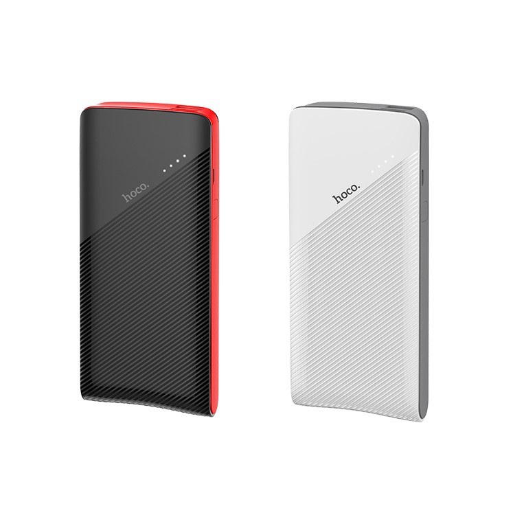 HOCO J4 Superior 10000mAh Dual USB Power Bank External Backup Battery Charger - Black-7