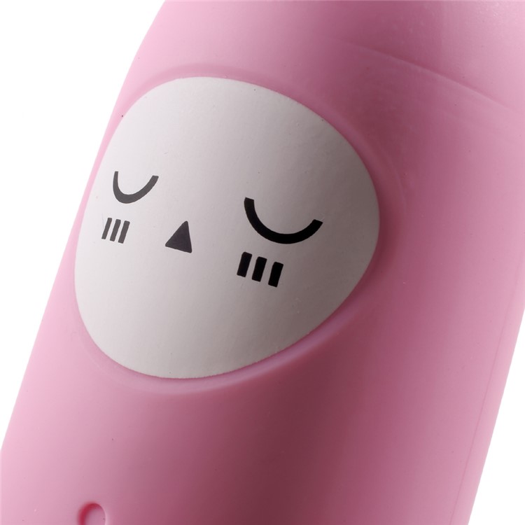 CAGER T18 Cute Bunny Dual USB 10000mAh Power Bank with Charging Cables for iPhone iPad Samsung - Pink-9