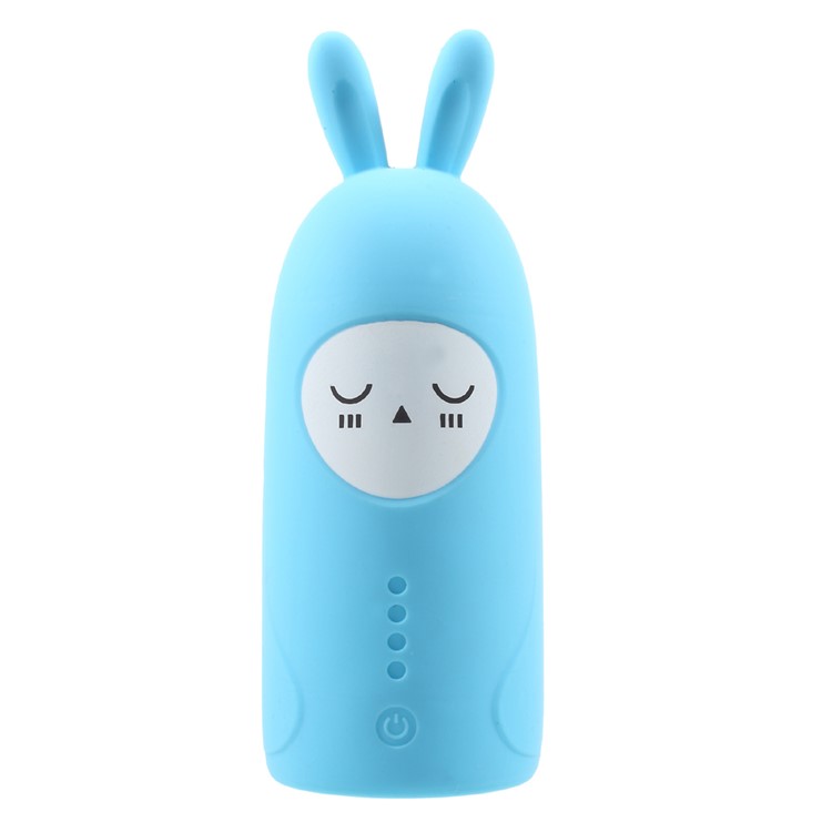 CAGER T18 Cute Bunny Type-C Two Way Charging 10000mAh External Mobile Battery for iPhone iPad Samsung - Blue-3