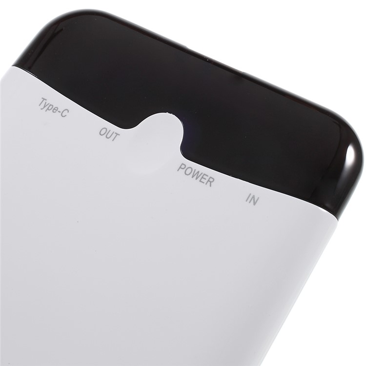 CAGER S98 Magic Eyes Ultra-thin 10000mAh External Mobile Battery for iPhone iPad Samsung - White-4