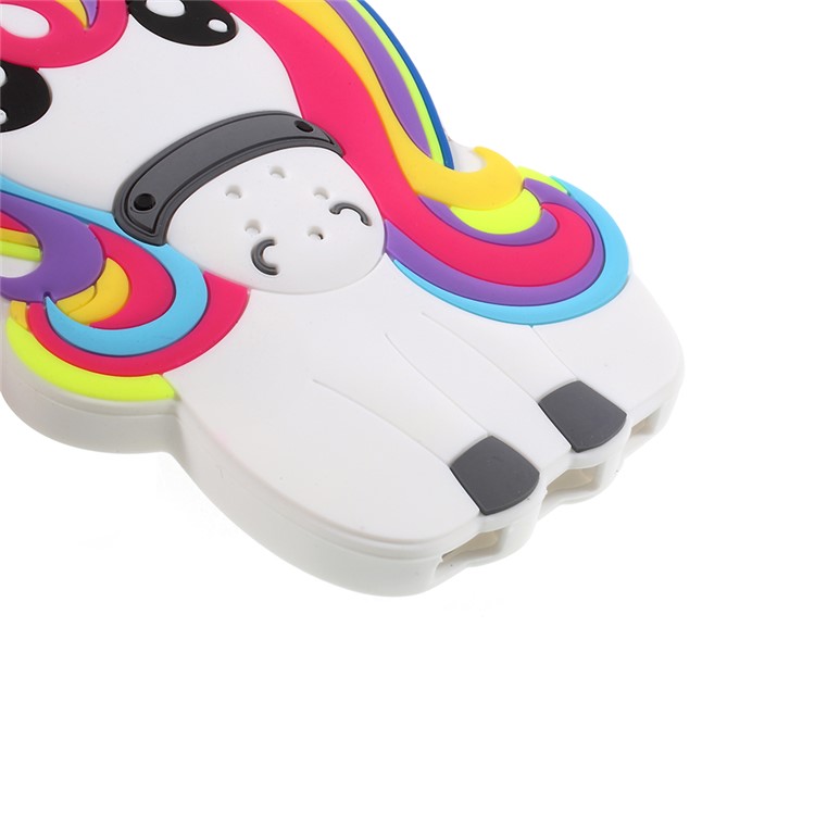 Lovely 3D Unicorn Silicone Back Phone Case for Huawei P10-5