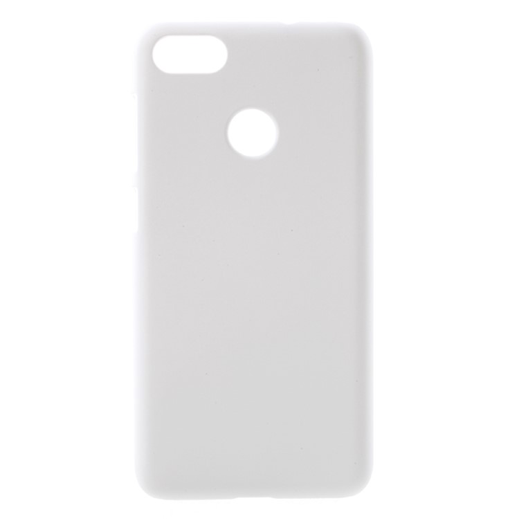 Rubberized PC Hard Mobile Phone Casing for Huawei P9 lite mini / Enjoy 7 / Y6 Pro (2017) - White-1