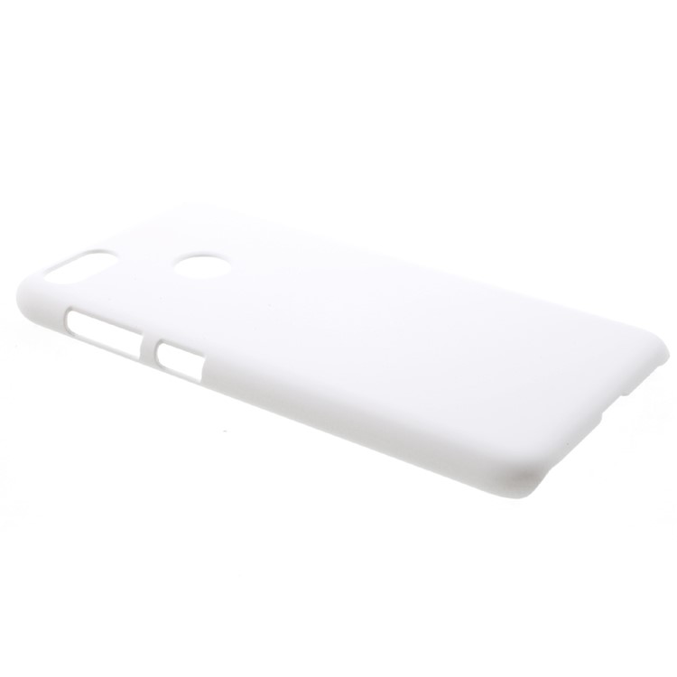 Rubberized PC Hard Mobile Phone Casing for Huawei P9 lite mini / Enjoy 7 / Y6 Pro (2017) - White-2