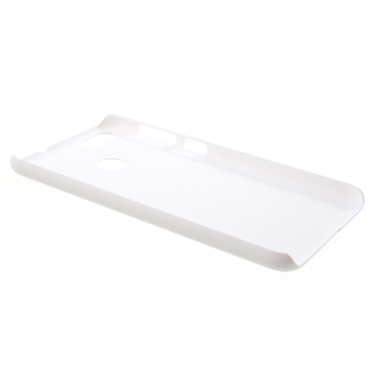 Rubberized PC Hard Mobile Phone Casing for Huawei P9 lite mini / Enjoy 7 / Y6 Pro (2017) - White-3