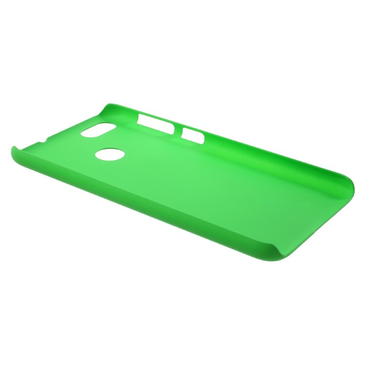 Rubberized Hard Phone Cover Case for Huawei P9 lite mini / Enjoy 7 / Y6 Pro (2017) - Green-3
