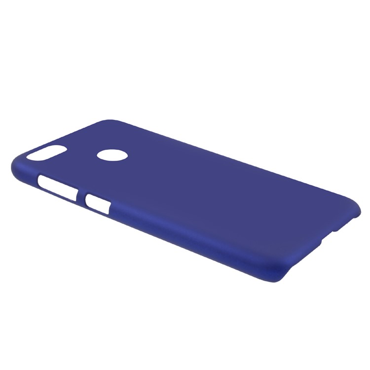 Rubberized Hard Featherweight Mobile Case Shell for Huawei P9 lite mini / Enjoy 7 / Y6 Pro (2017) - Dark Blue-2