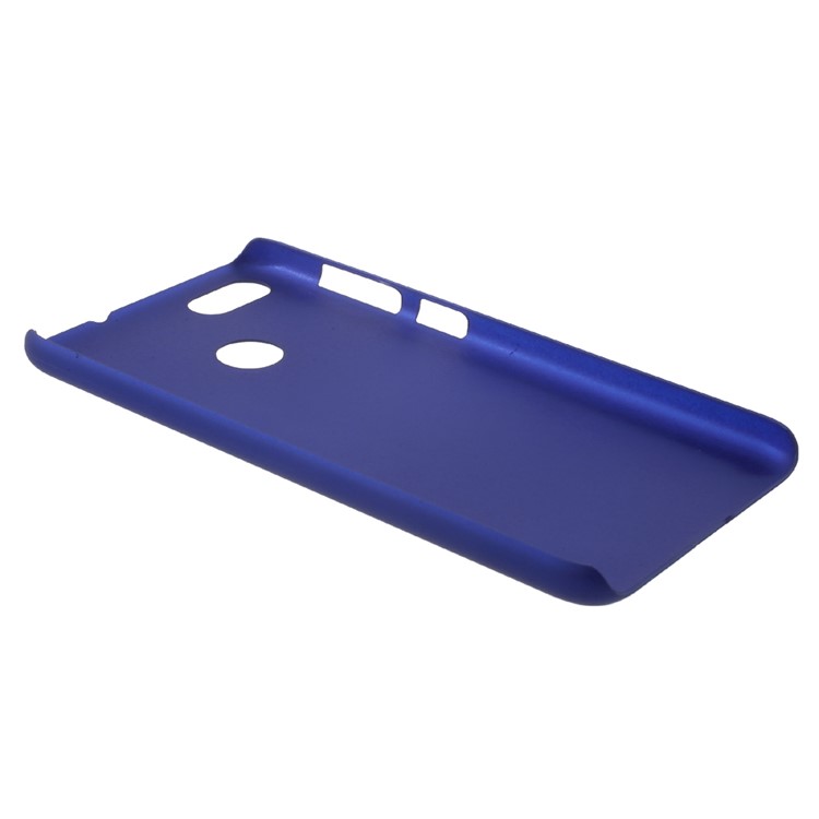 Rubberized Hard Featherweight Mobile Case Shell for Huawei P9 lite mini / Enjoy 7 / Y6 Pro (2017) - Dark Blue-3
