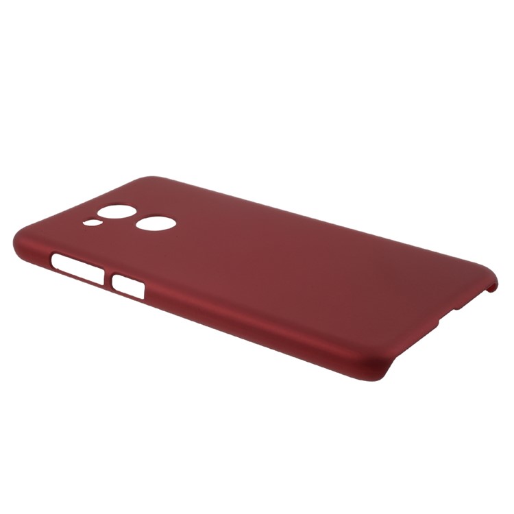 For Huawei Honor V9 Play Rubberized PC Phone Protective Case - Red-2