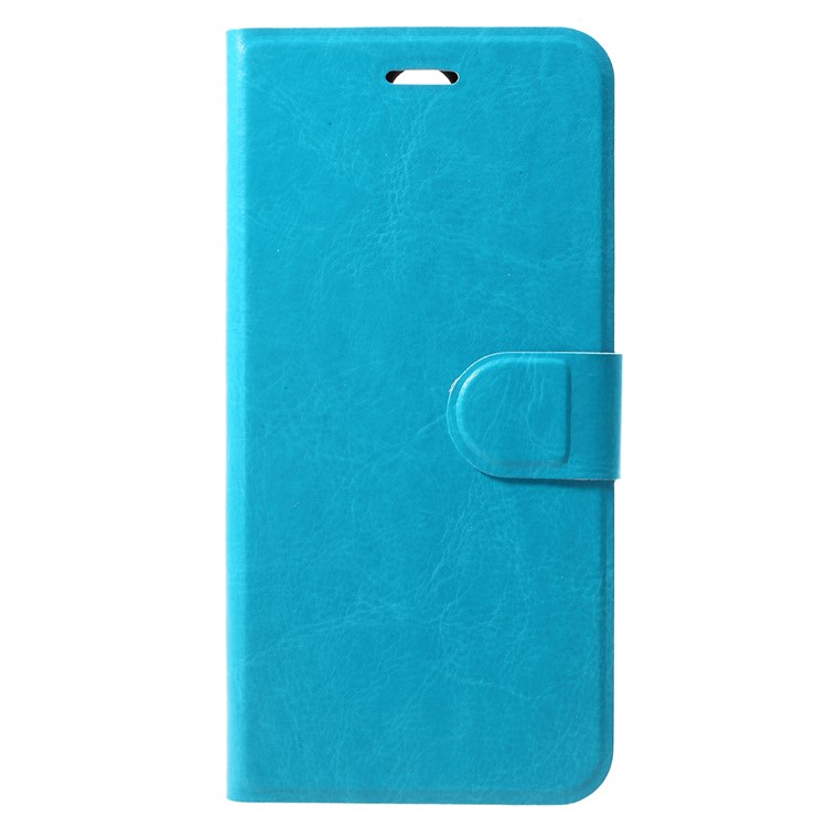 For Huawei Mate 10 Lite / nova 2i / Maimang 6 Crazy Horse Leather Card Slot Phone Case Accessory - Blue-1