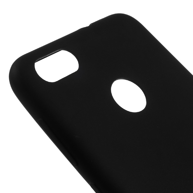 Matte Anti-fingerprint TPU Gel Case for Huawei P9 lite mini / Enjoy 7 / Y6 Pro (2017) - Black-4