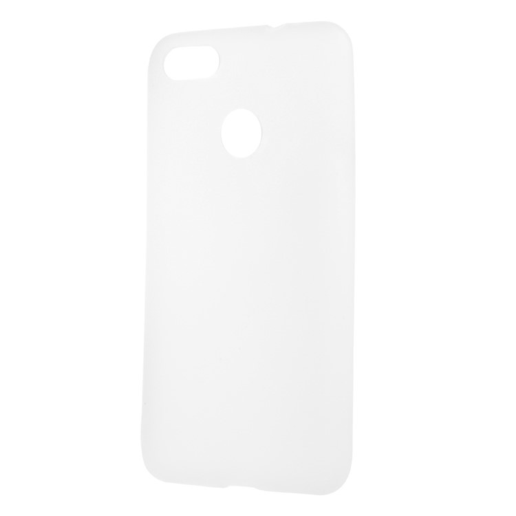 Matte Anti-fingerprint TPU Back Case for Huawei P9 lite mini / Enjoy 7 / Y6 Pro (2017) - White-2