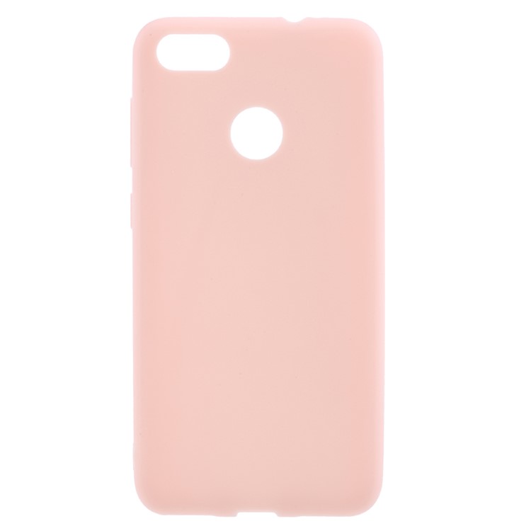 Matte Anti-fingerprint TPU Phone Cover for Huawei P9 lite mini / Enjoy 7 / Y6 Pro (2017) - Pink-1