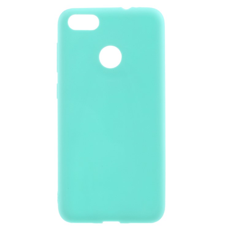 Matte Anti-fingerprint TPU Back Cover for Huawei P9 lite mini / Enjoy 7 / Y6 Pro (2017) - Cyan-1