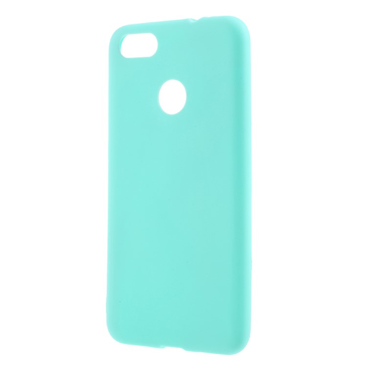 Matte Anti-fingerprint TPU Back Cover for Huawei P9 lite mini / Enjoy 7 / Y6 Pro (2017) - Cyan-2