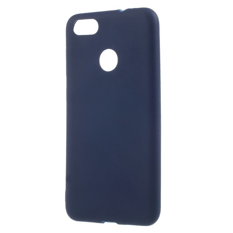 Matte Anti-fingerprint TPU Phone Cover Case for Huawei P9 lite mini / Enjoy 7 / Y6 Pro (2017) - Dark Blue-2