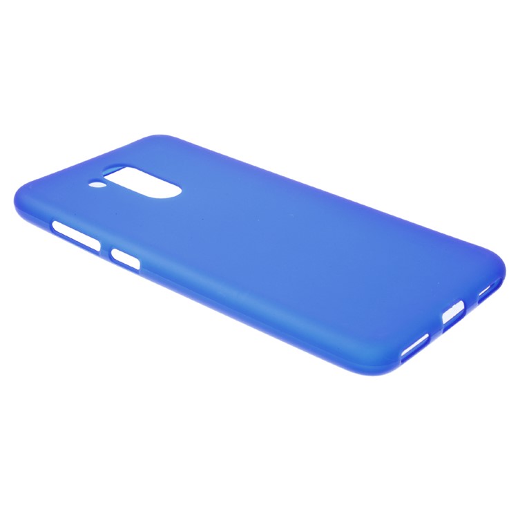 Double-sided Matte TPU Cell Phone Case for Huawei Honor 6C Pro / V9 Play - Blue-2
