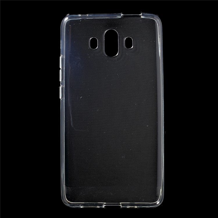 For Huawei Mate 10 Clear TPU Mobile Phone Cover with Non-slip Inner - Transparent-1