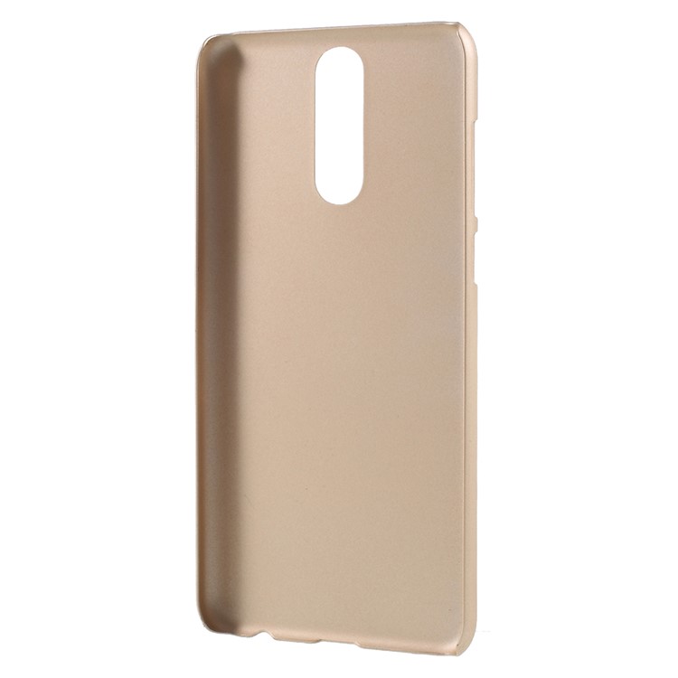 Shell caoutchouté dur de téléphone portable de PC pour Huawei Mate 10 Lite / nova 2i / Maimang 6 - Or-3