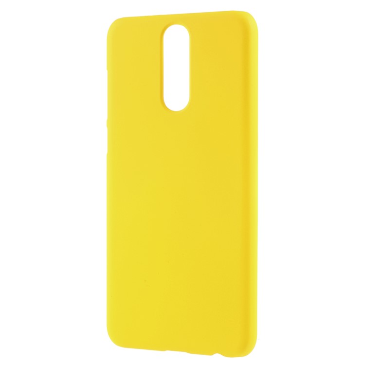 Rubberized PC Hard Mobile Phone Case for Huawei Mate 10 Lite / nova 2i / Maimang 6 - Yellow-2