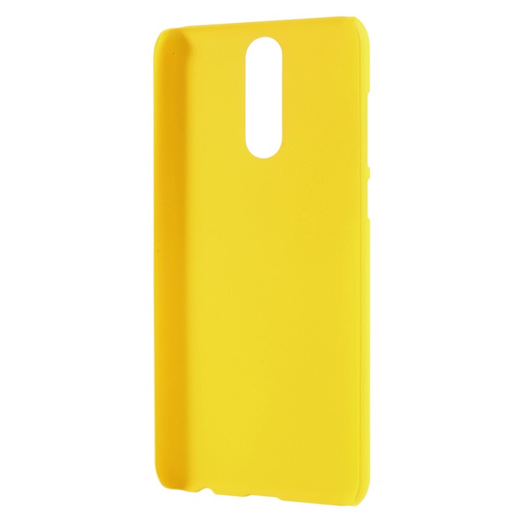 Rubberized PC Hard Mobile Phone Case for Huawei Mate 10 Lite / nova 2i / Maimang 6 - Yellow-3
