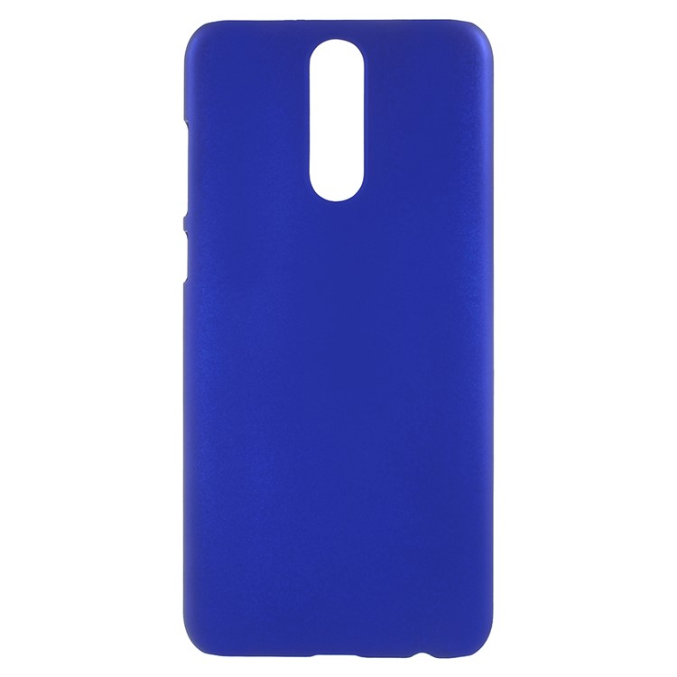 Coque Dure en Plastique Caoutchoutée Pour Huawei Mate 10 Lite / Nova 2i / Maimang 6 - Bleu Foncé