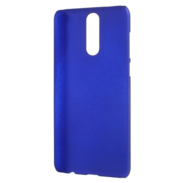 Coque Dure en Plastique Caoutchoutée Pour Huawei Mate 10 Lite / Nova 2i / Maimang 6 - Bleu Foncé