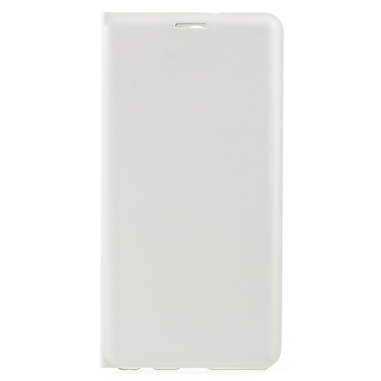 PU Leather Phone Cover with Card Slot for Huawei Mate 10 Lite / nova 2i / Maimang 6 - White-1
