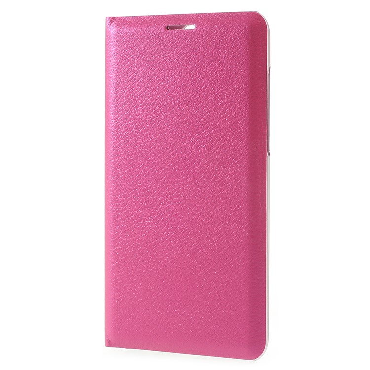 Slim Leather Phone Shell with Card Slot for Huawei Mate 10 Lite / nova 2i / Maimang 6 - Rose-2