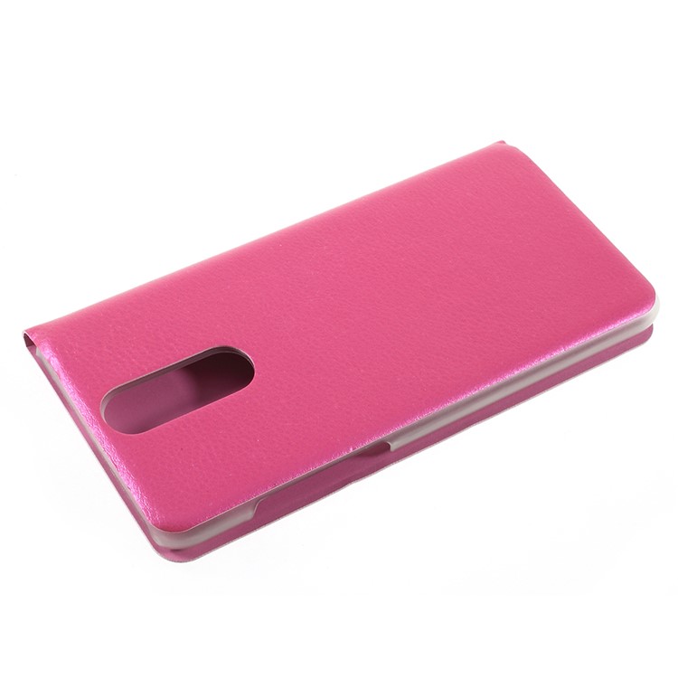 Slim Leather Phone Shell with Card Slot for Huawei Mate 10 Lite / nova 2i / Maimang 6 - Rose-4