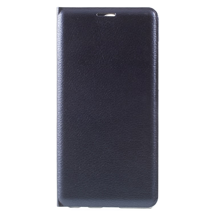 Flip Leather Case Protector with Card Slot for Huawei Mate 10 Lite / nova 2i / Maimang 6 - Dark Blue-1