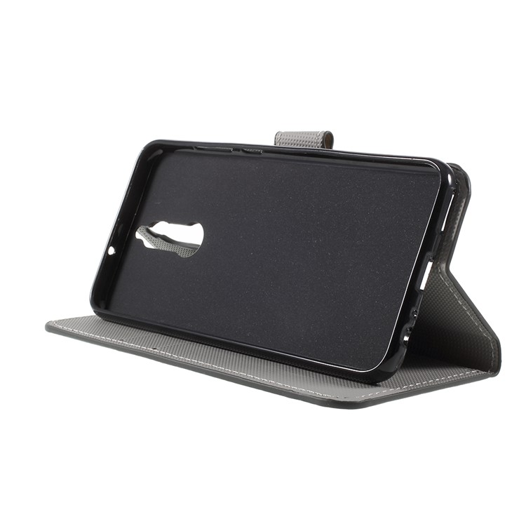 Pattern Printing Stand Wallet Leather Magnetic Protective Case for Huawei Mate 10 Lite / nova 2i / Maimang 6 - Sea Scene-4