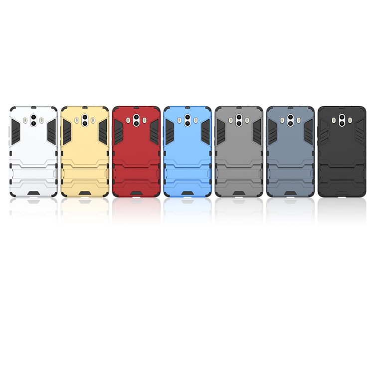 Cool Guard Plastic TPU Hybrid Case for Huawei Mate 10 - Black-3