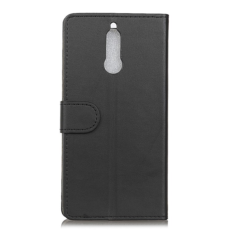 PU Leather Wallet Stand Mobile Case for Huawei Mate 10 Lite / nova 2i / Maimang 6 - Black-3
