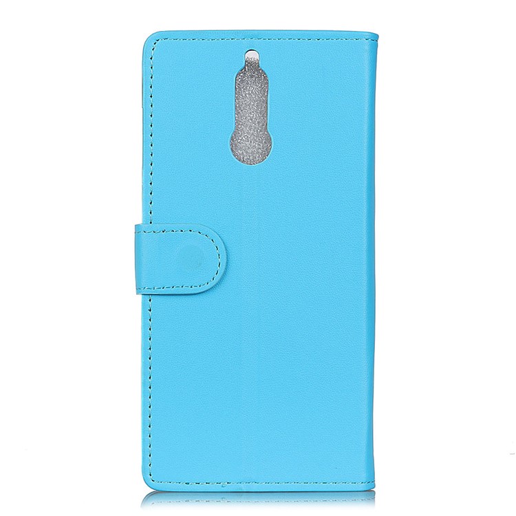 PU Leather Wallet Stand Case Protector for Huawei Mate 10 Lite / nova 2i / Maimang 6 - Blue-3