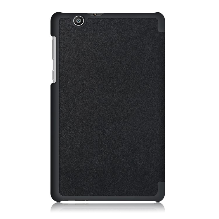 For Huawei MediaPad T3 7.0 3G Version Tri-fold Stand Leather Case - Black-3