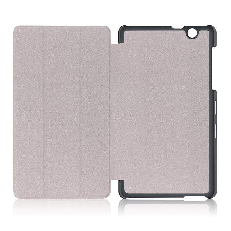 For Huawei MediaPad T3 7.0 3G Version Tri-fold Stand Leather Case - Black-8