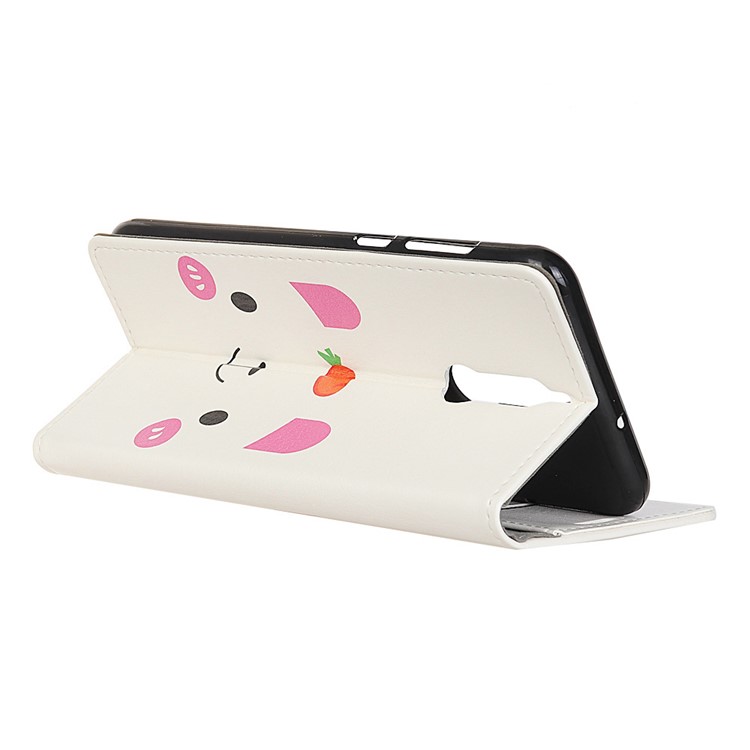 Pattern Printing Leather Wallet Cover for Huawei nova 2i / Maimang 6 / Mate 10 Lite - Cartoon Pattern-3