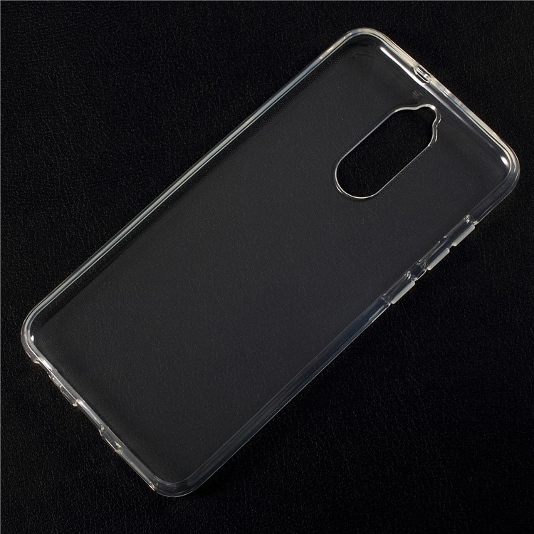 Clear TPU Case Cover with Non-slip Inner for Huawei Mate 10 Lite / nova 2i / Maimang 6 - Transparent-2