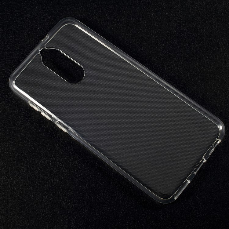 Clear TPU Case Cover with Non-slip Inner for Huawei Mate 10 Lite / nova 2i / Maimang 6 - Transparent-3