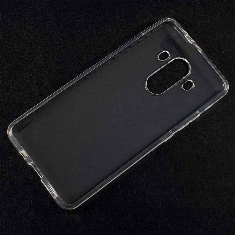 Transparent Soft TPU Back Phone Case Cover for Huawei Mate 10 Pro with Non-slip Inner-2