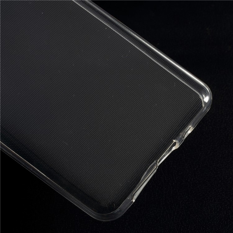 Transparent Soft TPU Back Phone Case Cover for Huawei Mate 10 Pro with Non-slip Inner-5