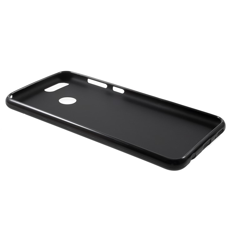 Dual-sided Matte TPU Phone Case for Huawei Honor 7X - Black-2