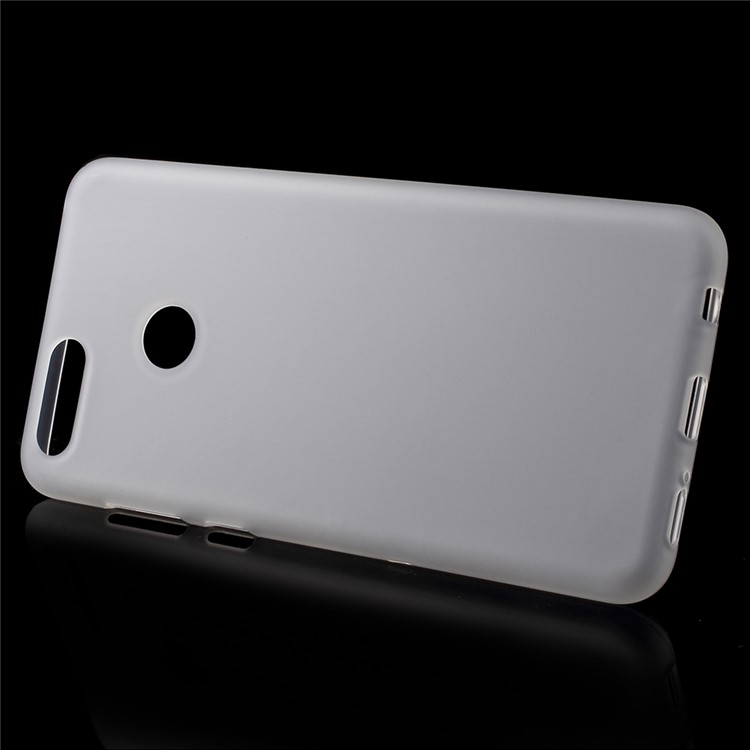 Dual-sided Matte TPU Mobile Case for Huawei Honor 7X - White-2